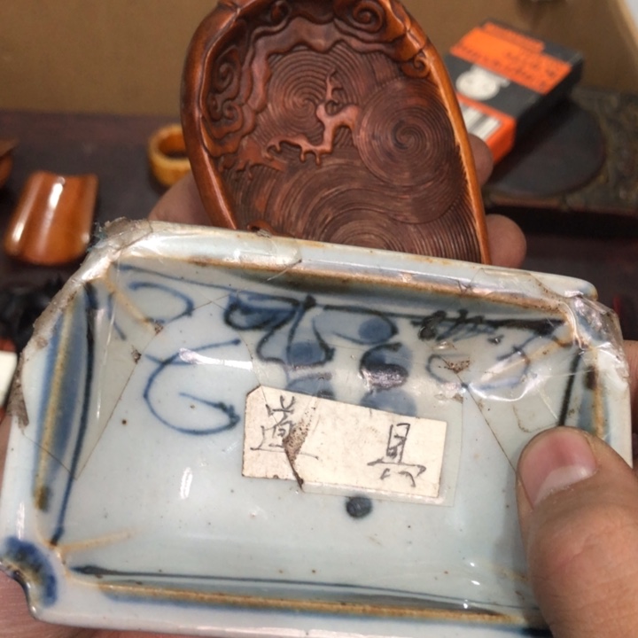 陶瓷孤品单件车里拍