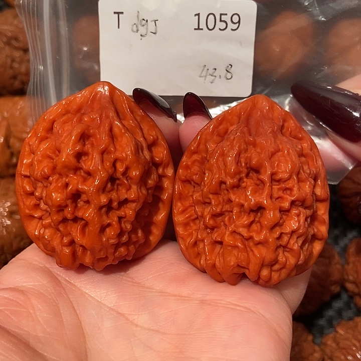 吊坠文玩核桃官帽43.8