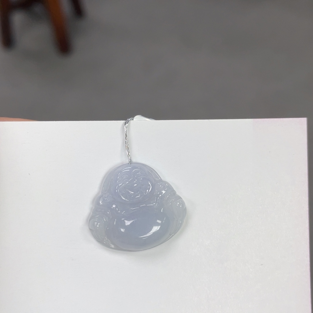 翡翠颈饰未镶嵌紫佛公