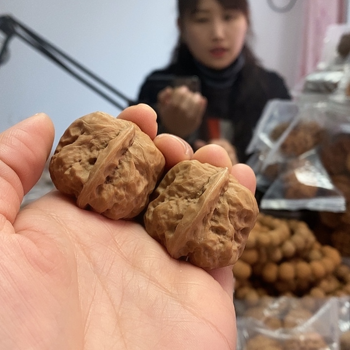 文玩核桃把件36一帆风顺