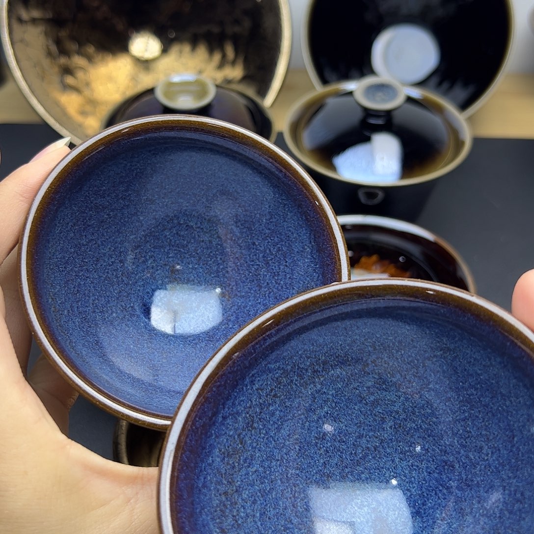 茶盏建窑建盏主人杯