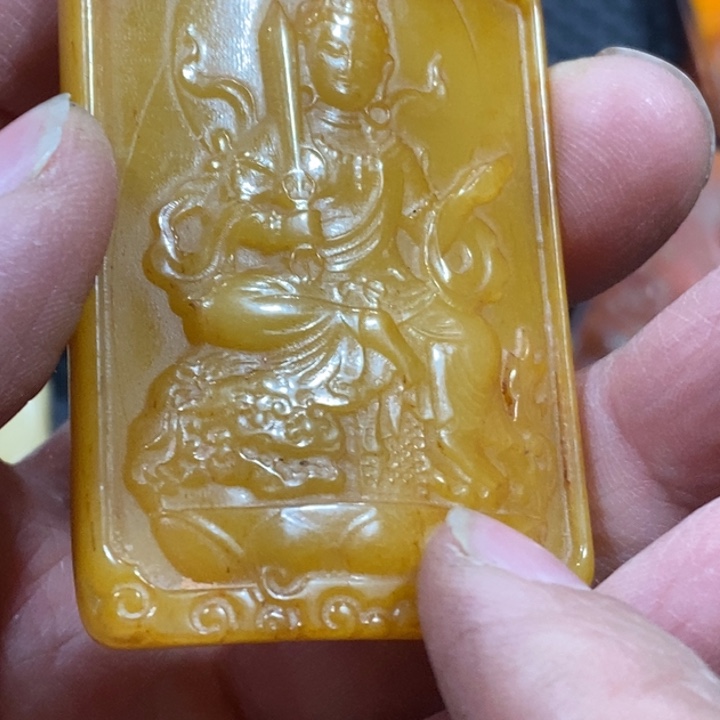 滴血莲花菩提吊坠