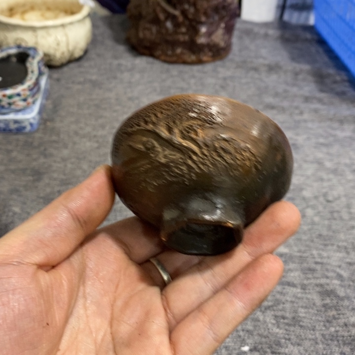 紫砂茶杯非常漂亮好看的花瓶