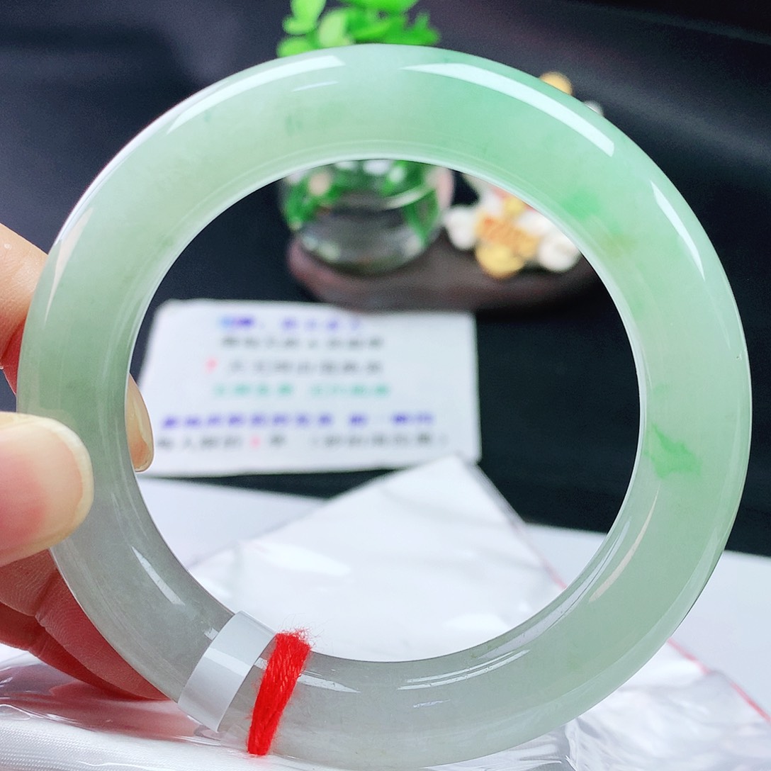 未镶嵌手镯翡翠57+胖