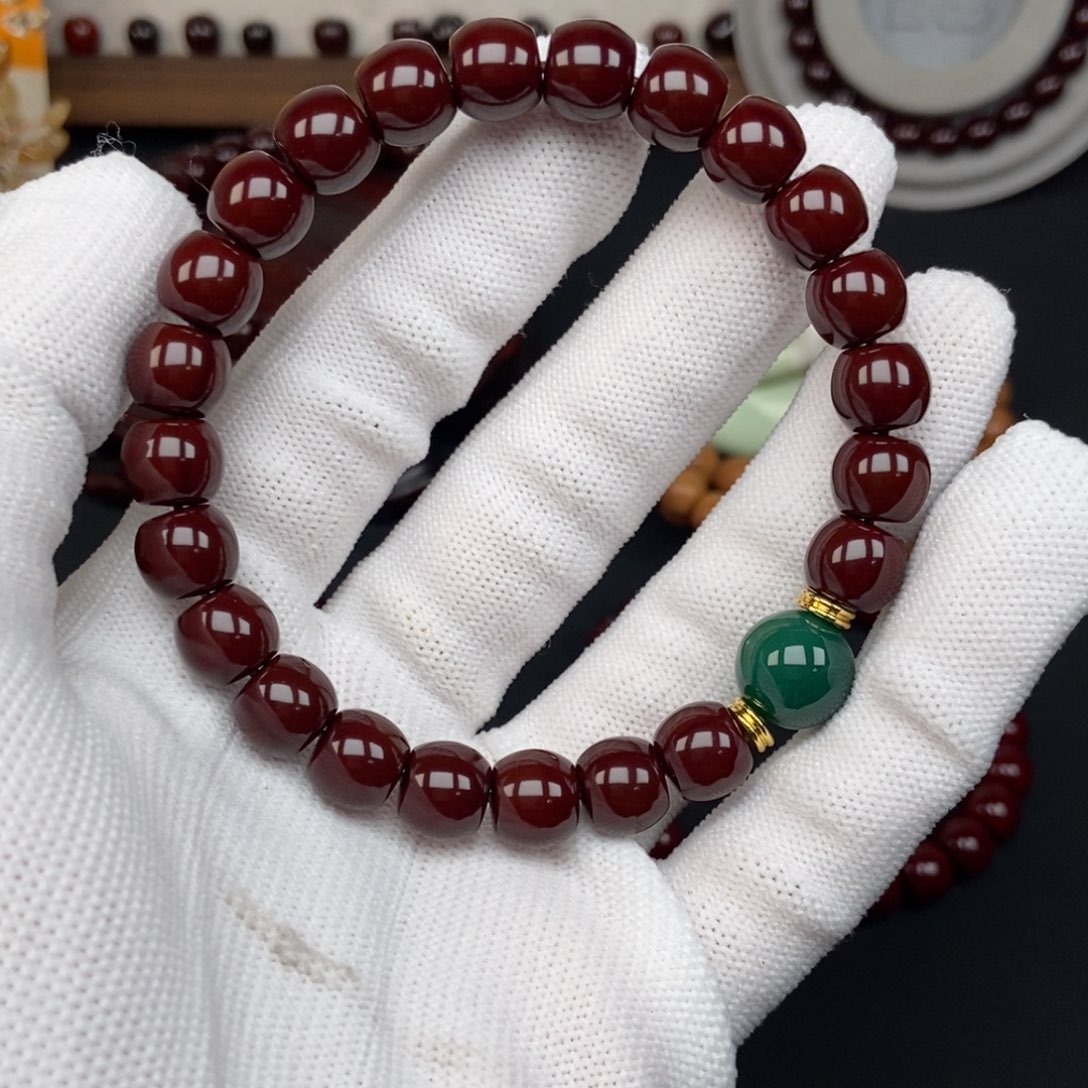 核桃手串/手链心*懒猴头猴头猴头核桃