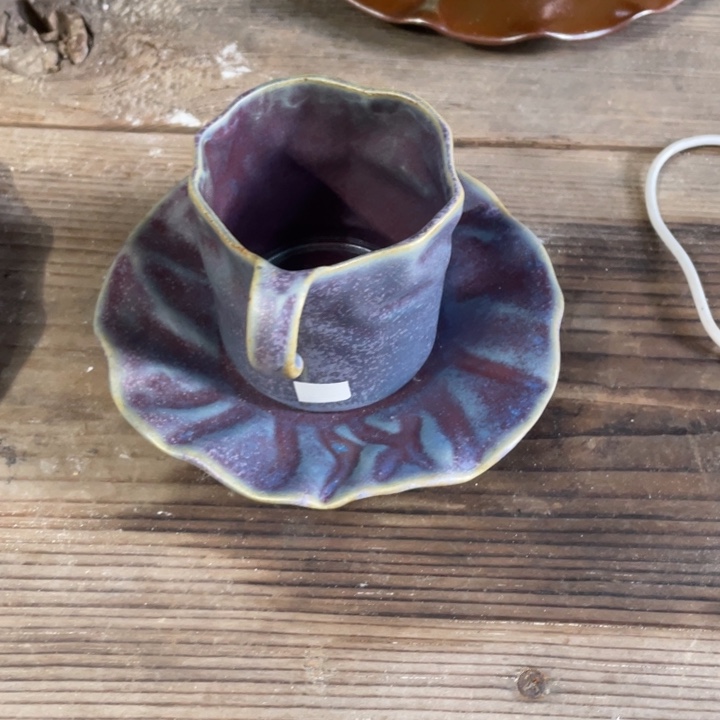 浪鬼柴烧 釉陶美器萧*