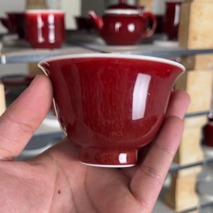 景德镇陶瓷郎红开窑福利