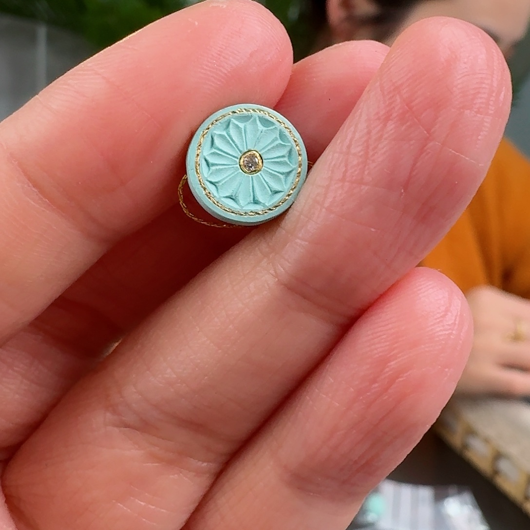 绿松石珠宝奇石未镶嵌