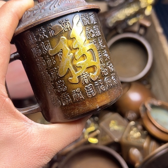 铜制文玩把玩物件