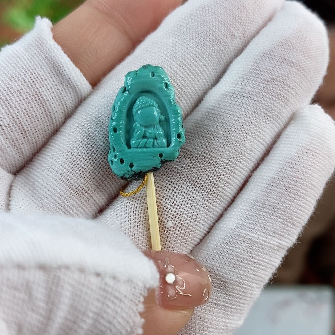 绿松石珠宝奇石未镶嵌