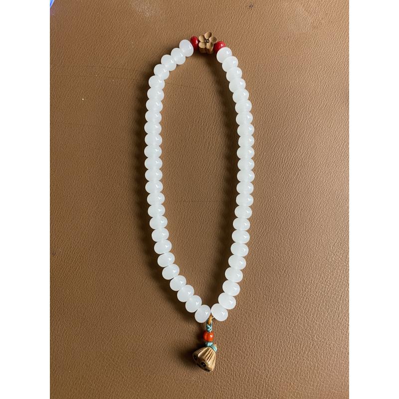 E027白玉手持多圈