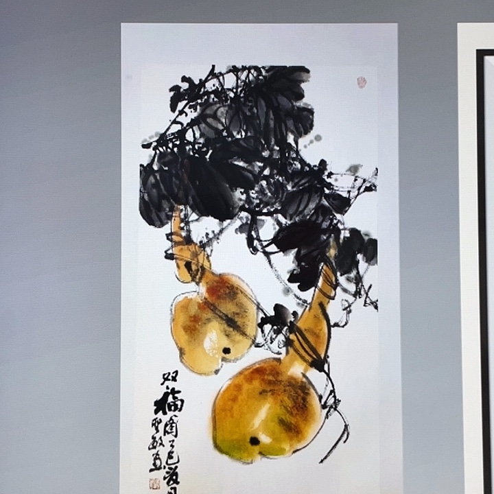 国画张圣敏先生纯手绘作品