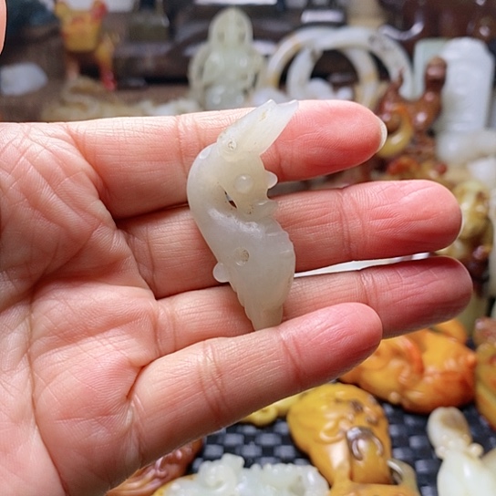 和田玉挂件未镶嵌静*远