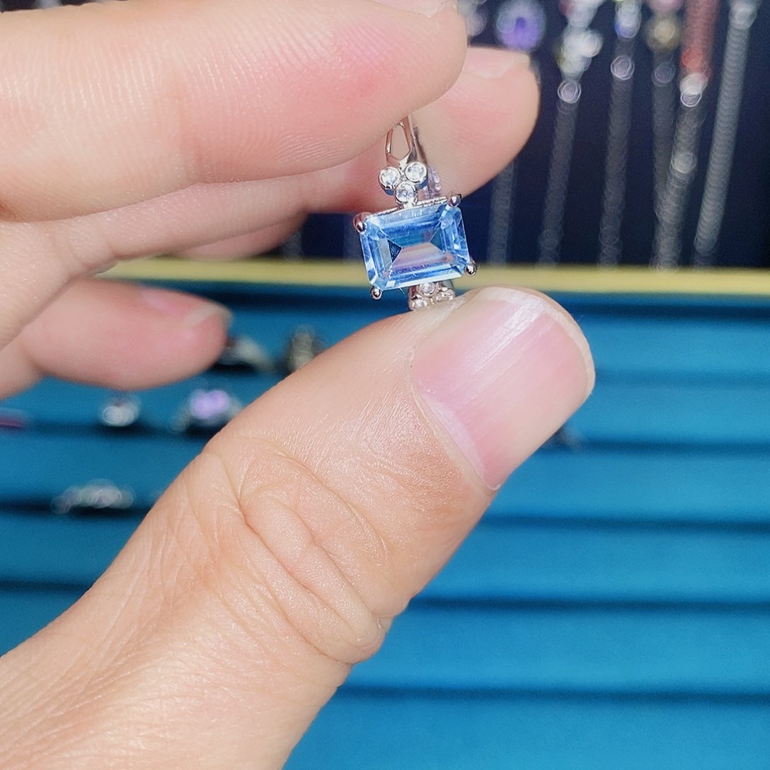 紫晶珠宝半成品银S925镶嵌