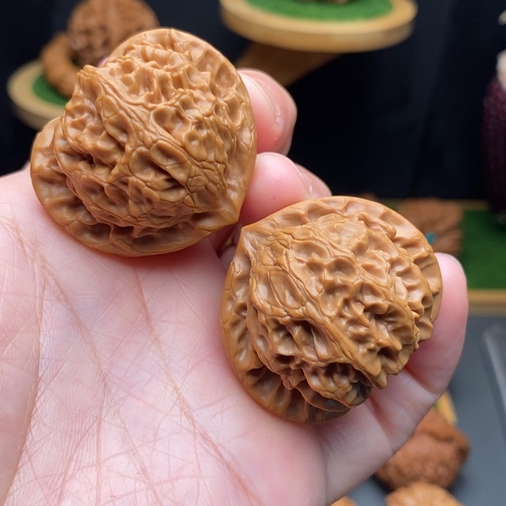 文玩核桃把件宫灯40