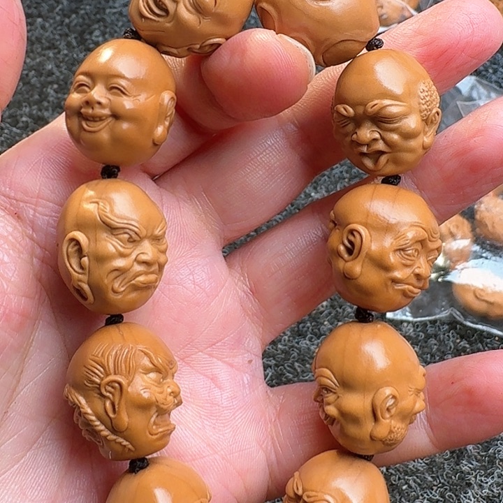 橄榄核吊坠橄榄写实罗汉