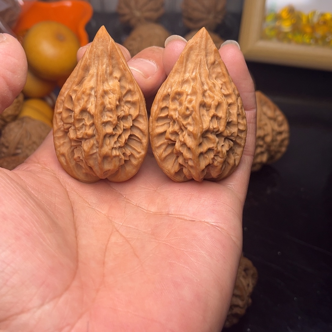 把件文玩核桃35红缨枪