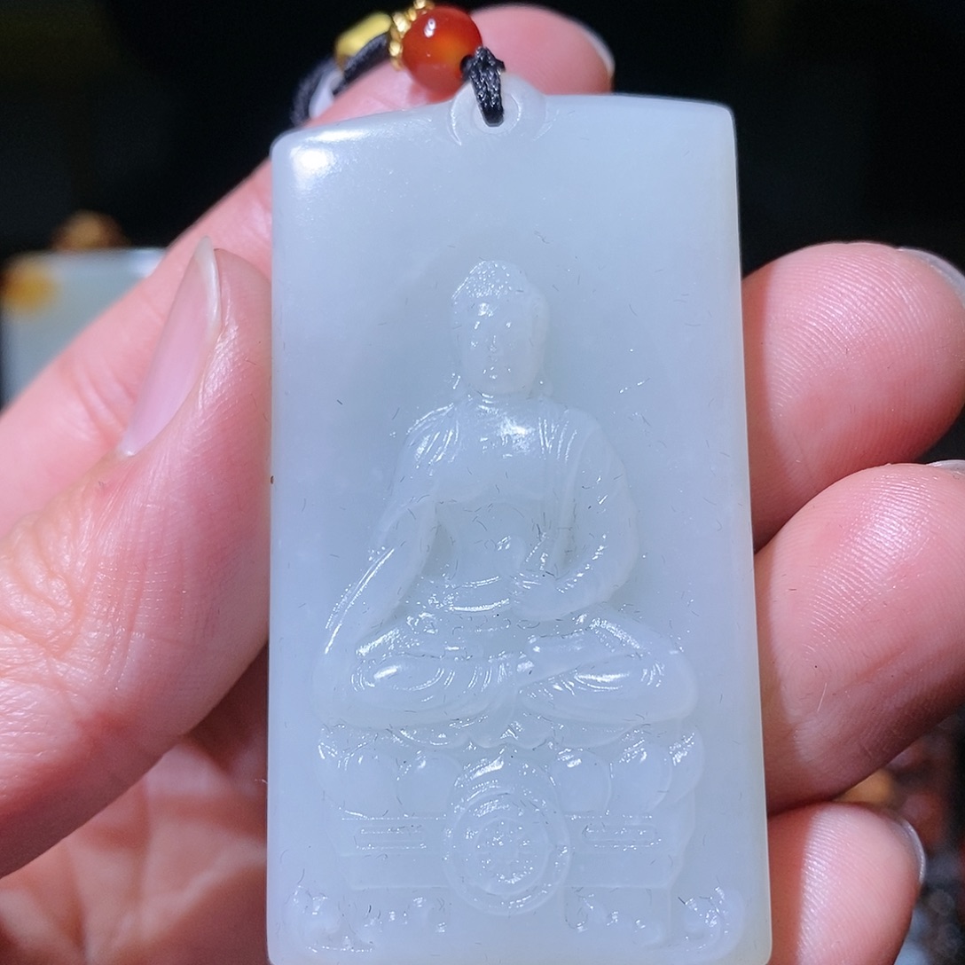 和田玉挂件未镶嵌