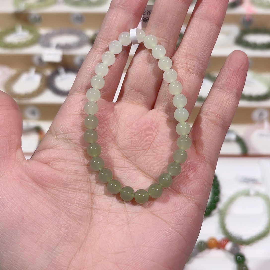 和田玉手链未镶嵌a