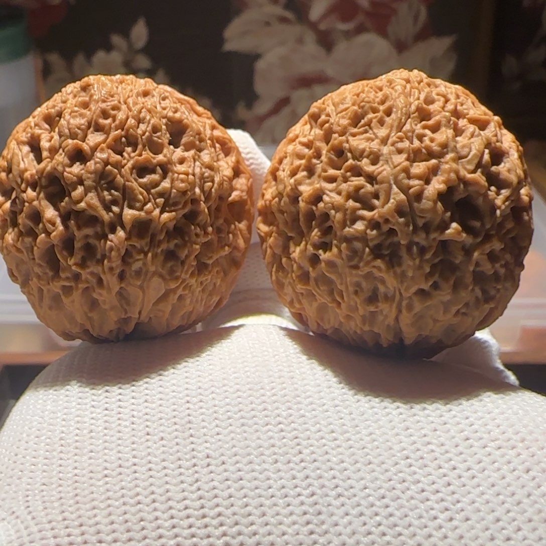 把件文玩核桃金丝凤冠44