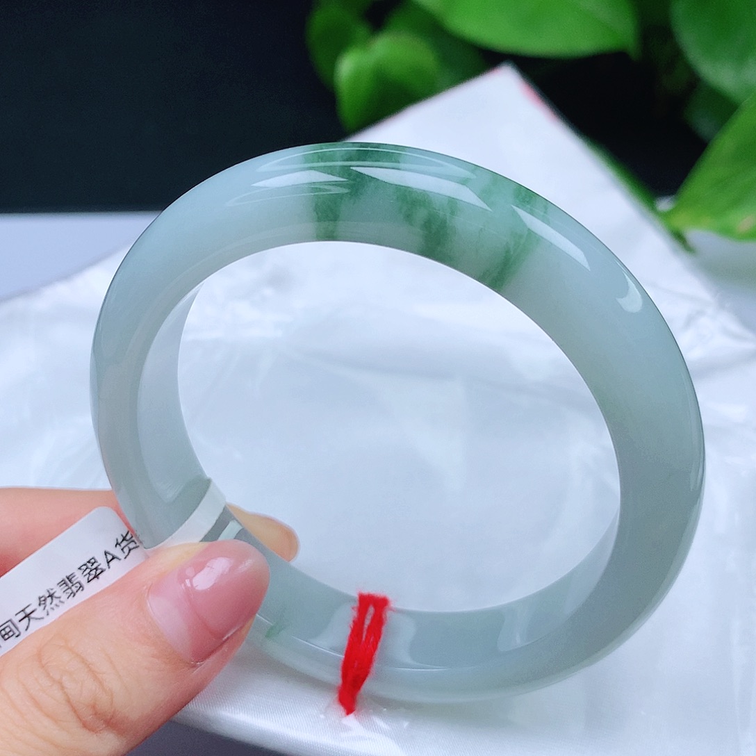 翡翠手镯未镶嵌57 56 57