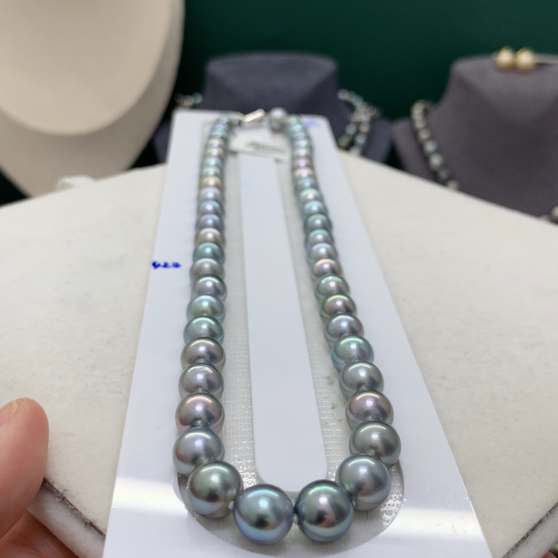 银S925镶嵌颈饰海水珍珠我**爱