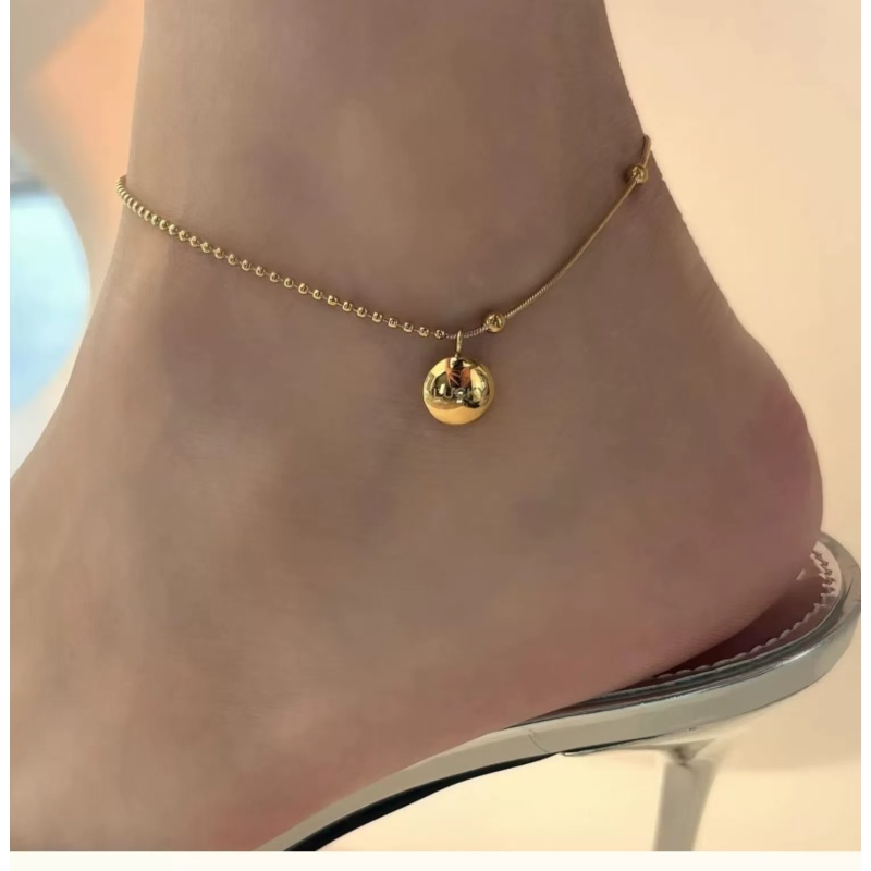 钛钢脚链 D119时尚轻奢气质百搭脚链