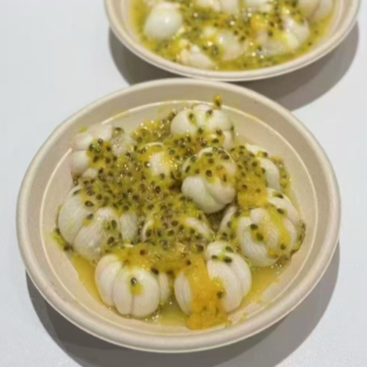 果切百香果山竹碗一份