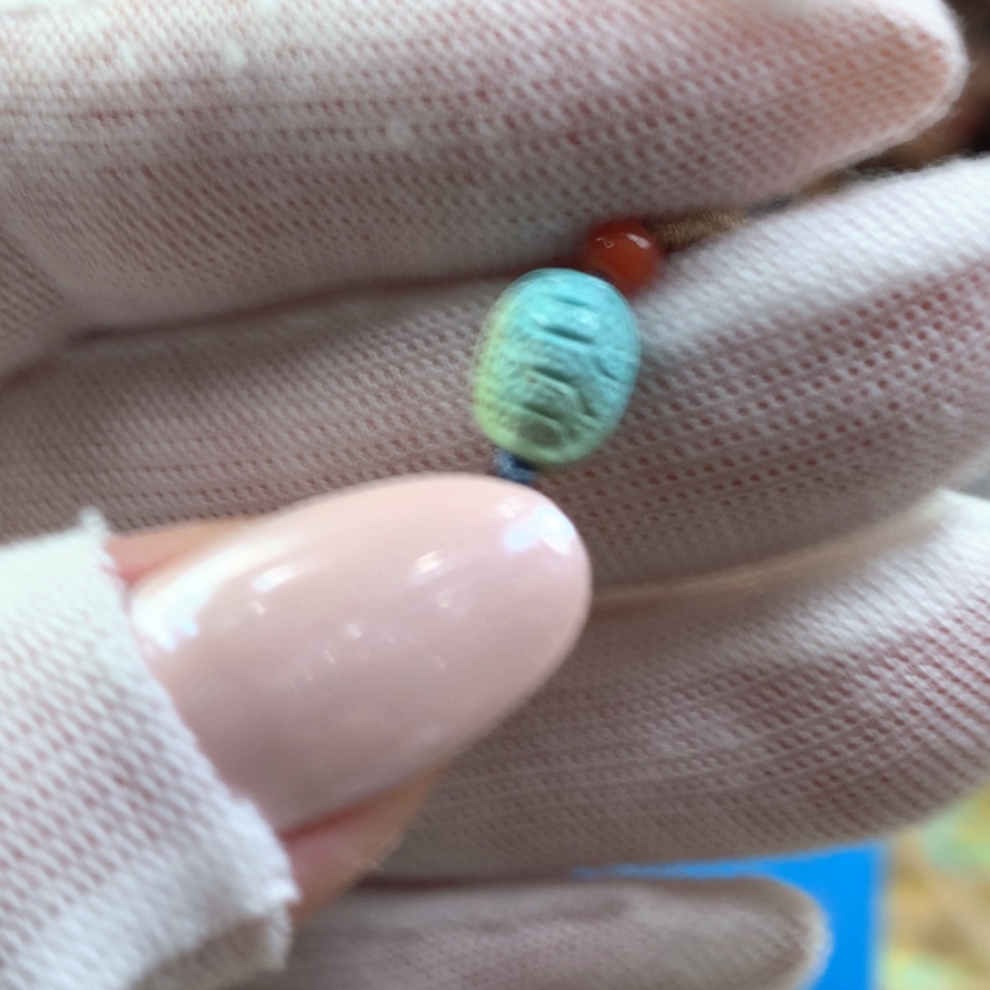 绿松石未镶嵌挂件