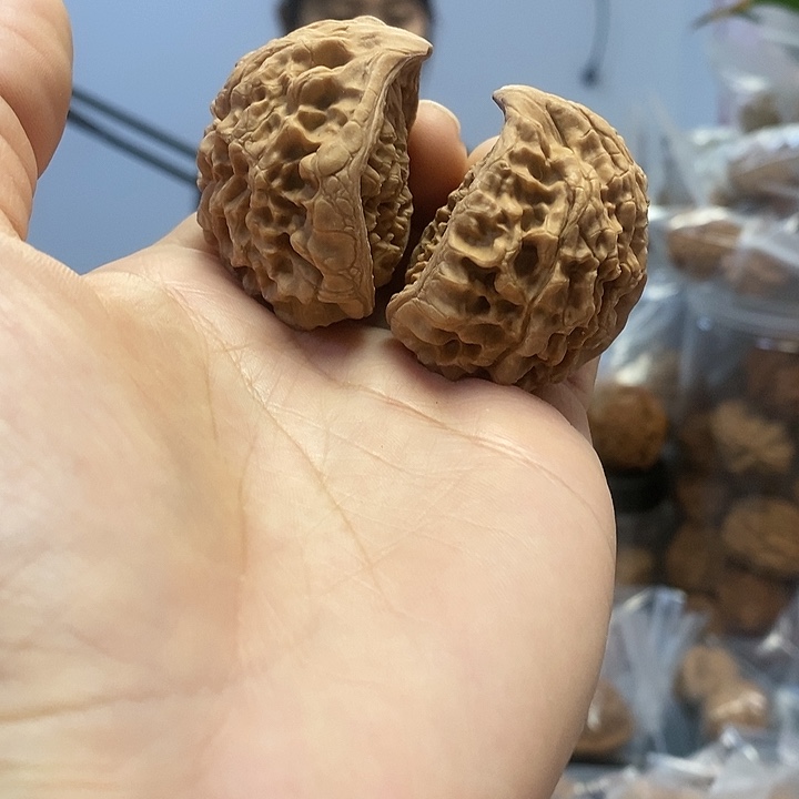 文玩核桃把件40蛇头