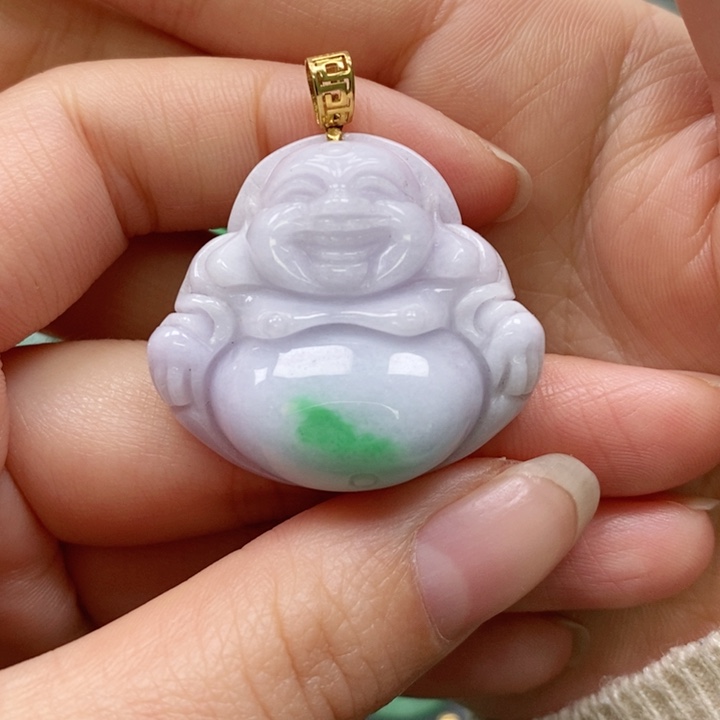 翡翠颈饰未镶嵌吊坠