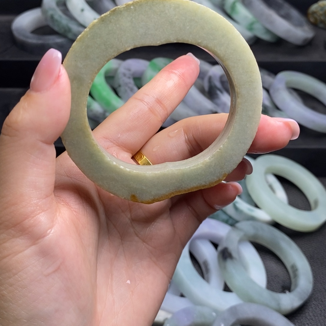 定制翡翠未镶嵌天然a货