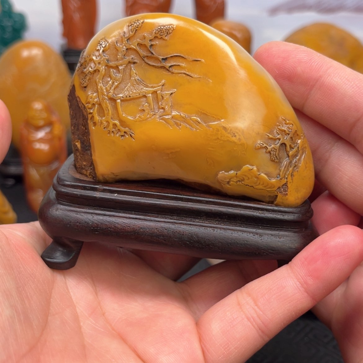 【闪购商品】田黄石田黄北部作品欣赏