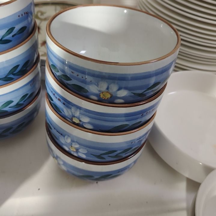 碗陶瓷盘子碗啥都有口径11公分