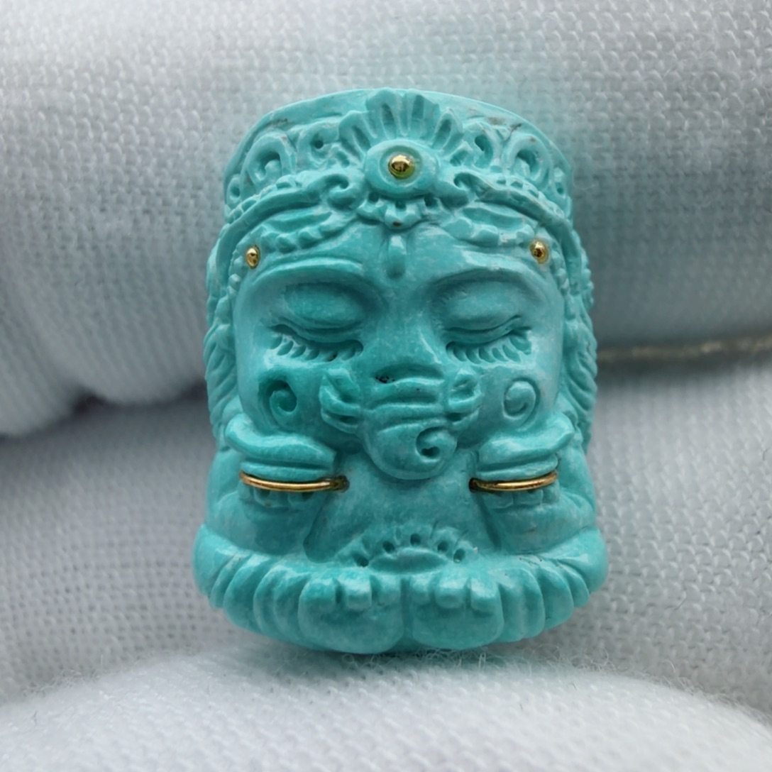 绿松石未镶嵌珠宝奇石