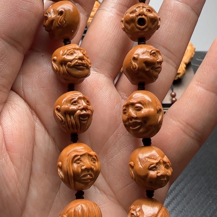 橄榄核手串/手链橄榄核手串雕刻