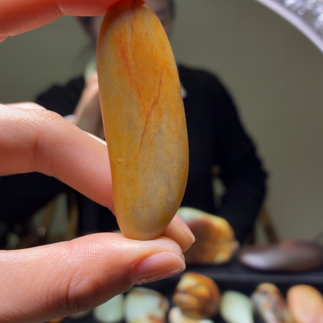 和田玉未镶嵌挂件25g