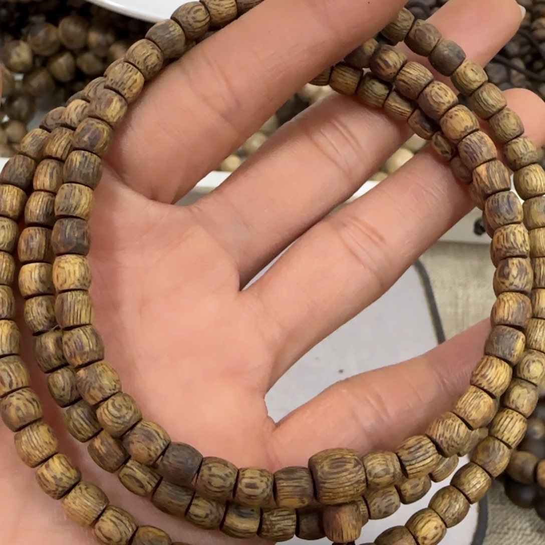 沉香木手串卡****❤海南棋楠沉香99分手串11.5