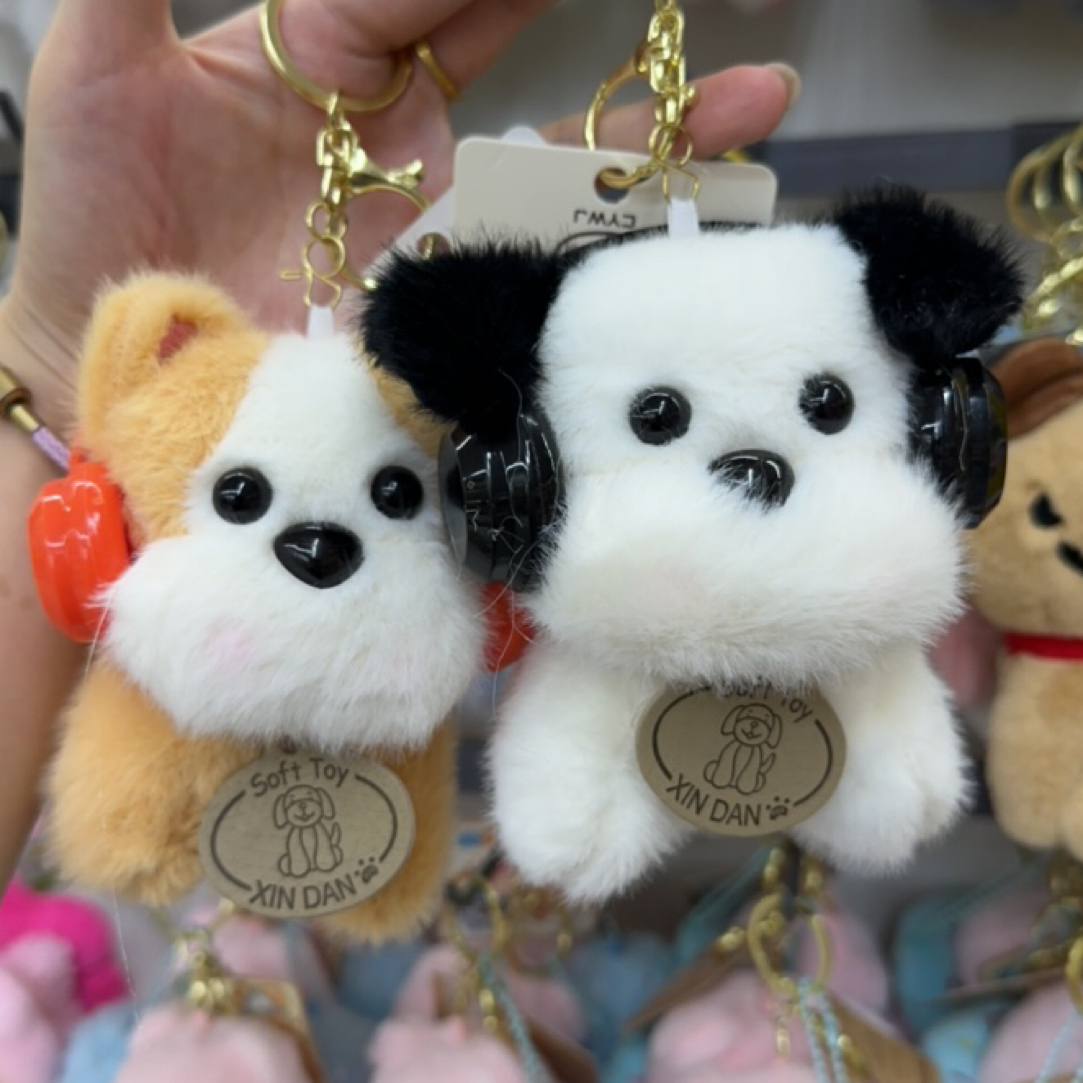 选完拍 厨师小狗包包钥匙扣玩偶小公仔礼品挂饰