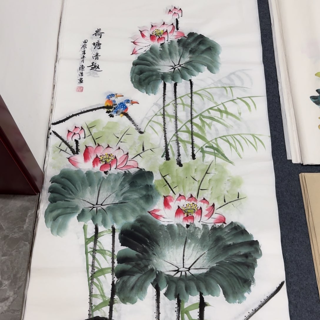 国画晓彤美术馆直播间