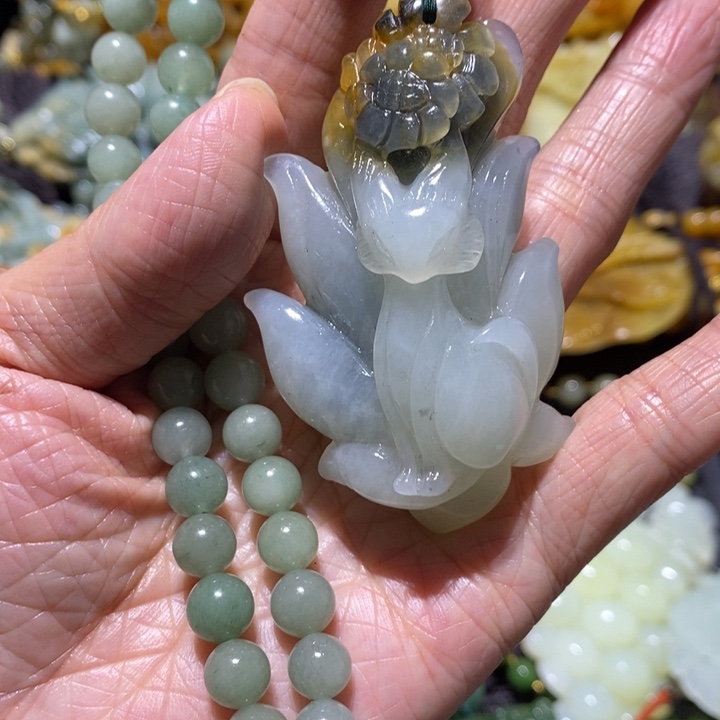 岫玉岫玉吊坠未镶嵌