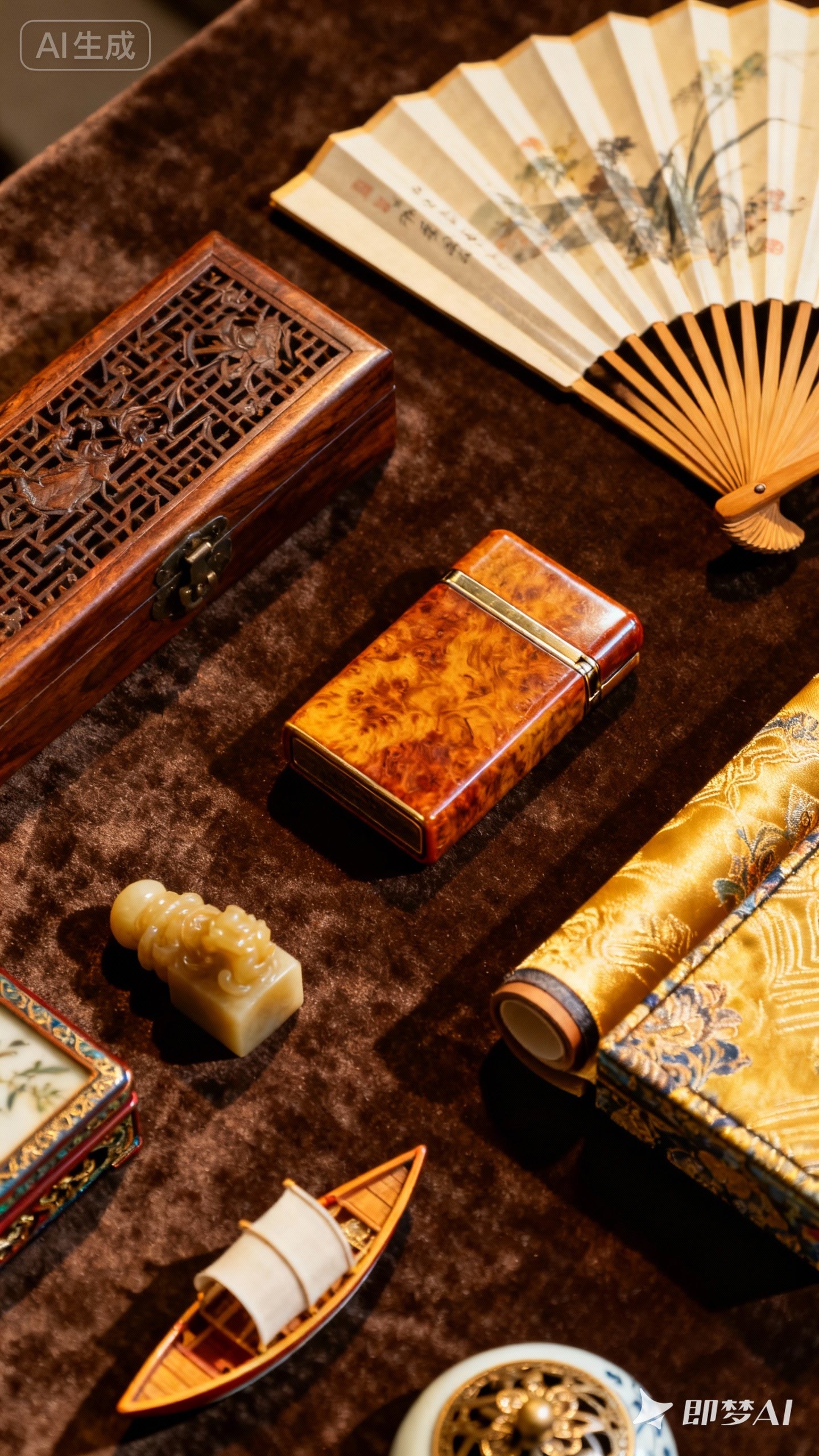 手工定制木头树 塑料角材质等印章小船烟盒烟嘴各种造型工艺品