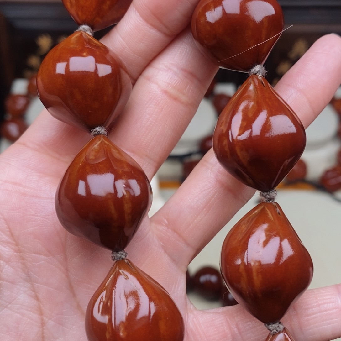 橄榄核手串?***疯素核，