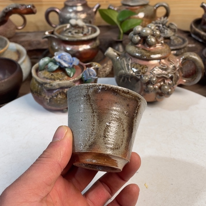 杯柴烧手工制作工艺