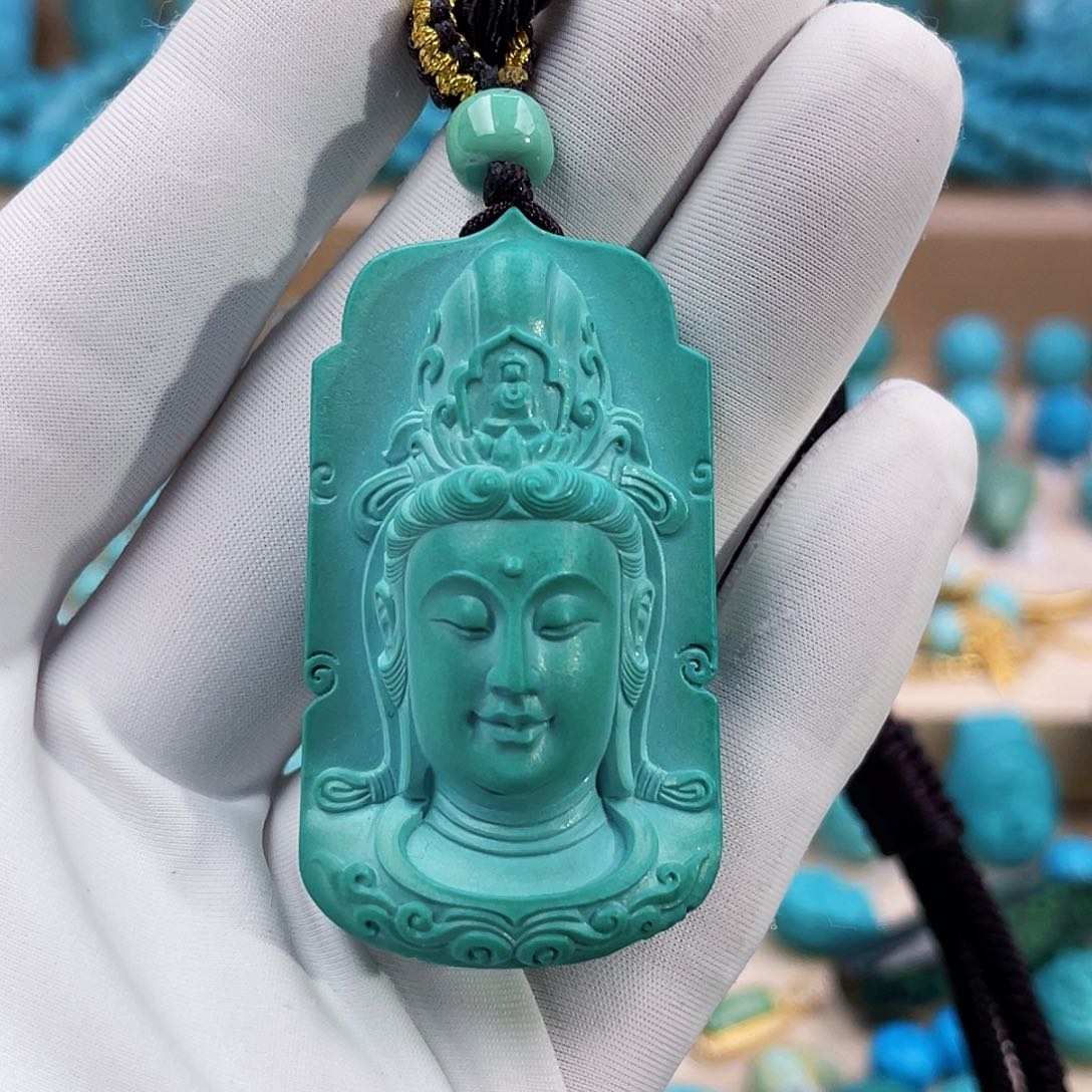 绿松石珠宝奇石未镶嵌