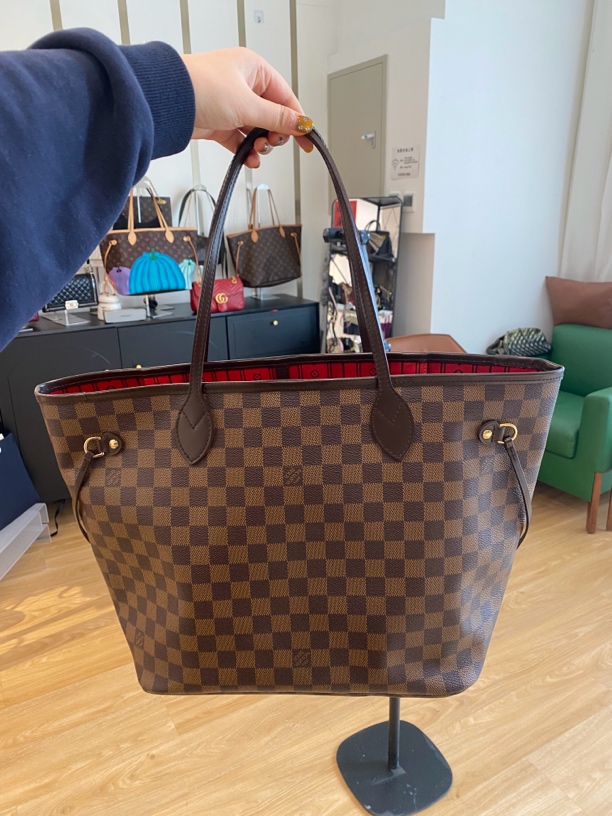 99新 LouisVuitton/路易威登 LV nf 路易威登手提包