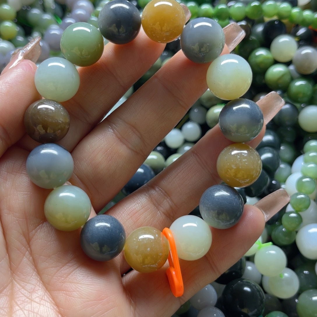 和田玉手链未镶嵌