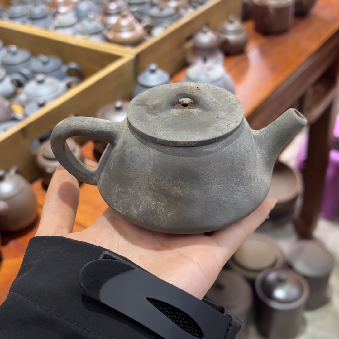 贵台龙窑柴烧茶壶178