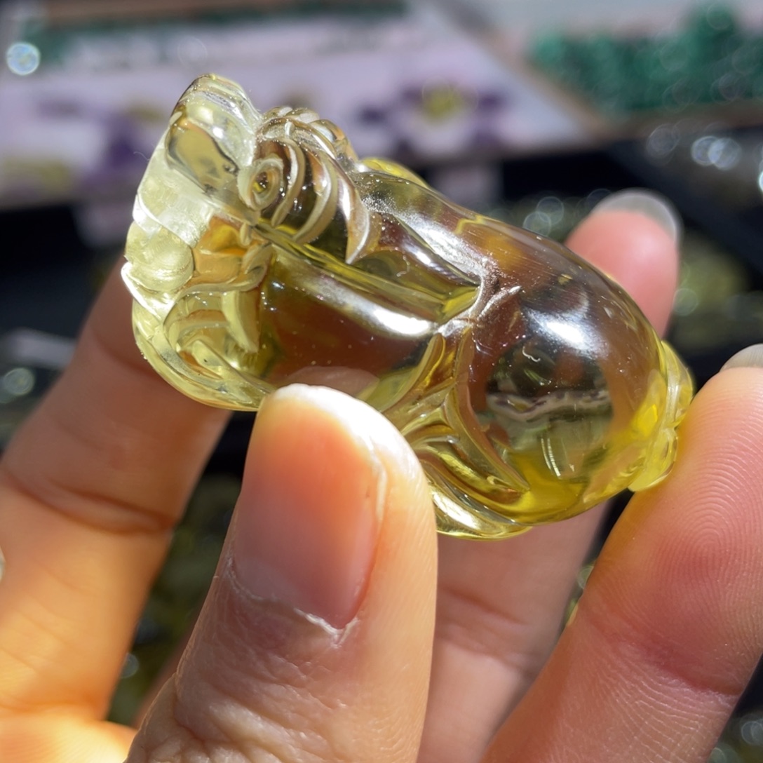 水晶摆件貔貅未镶嵌