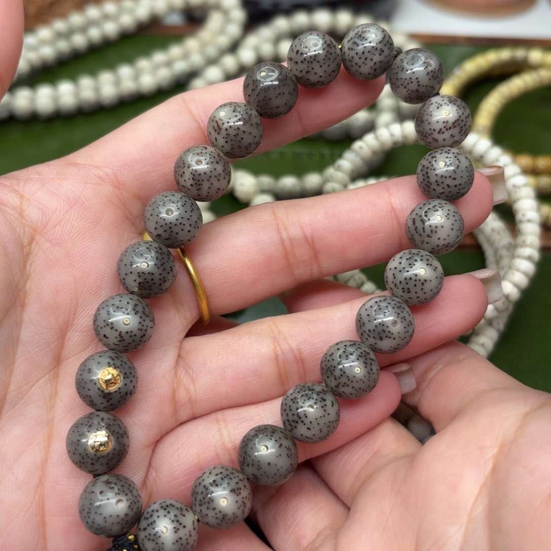 星月菩提手串11圆珠手持❗️星点货❗️糯冰料❗️